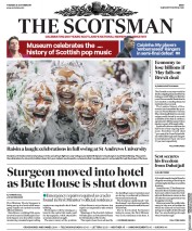 The Scotsman () Newspaper Front Page for 24 October 2017