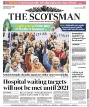 The Scotsman () Newspaper Front Page for 24 October 2018