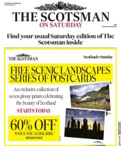 The Scotsman () Newspaper Front Page for 24 October 2020