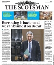 The Scotsman () Newspaper Front Page for 24 November 2016