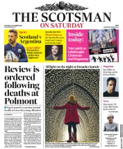 The Scotsman () Newspaper Front Page for 24 November 2018