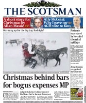 The Scotsman () Newspaper Front Page for 24 December 2013
