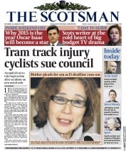 The Scotsman () Newspaper Front Page for 24 January 2015