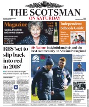 The Scotsman () Newspaper Front Page for 24 February 2018