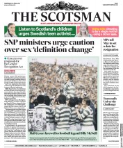 The Scotsman () Newspaper Front Page for 24 April 2019