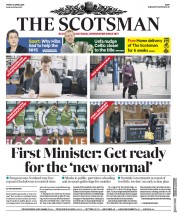 The Scotsman () Newspaper Front Page for 24 April 2020