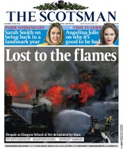 The Scotsman () Newspaper Front Page for 24 May 2014
