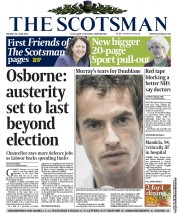 The Scotsman () Newspaper Front Page for 24 June 2013