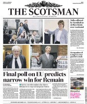 The Scotsman () Newspaper Front Page for 24 June 2016