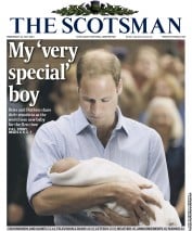 The Scotsman () Newspaper Front Page for 24 July 2013