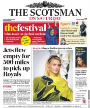 The Scotsman () Newspaper Front Page for 24 August 2019