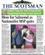The Scotsman () Newspaper Front Page for 24 September 2014