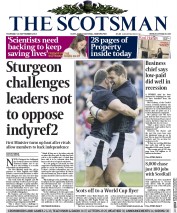 The Scotsman () Newspaper Front Page for 24 September 2015