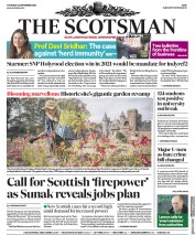 The Scotsman () Newspaper Front Page for 24 September 2020