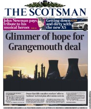 The Scotsman () Newspaper Front Page for 25 October 2013