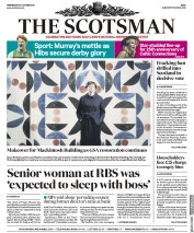 The Scotsman () Newspaper Front Page for 25 October 2017