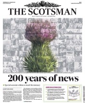 The Scotsman () Newspaper Front Page for 25 January 2017