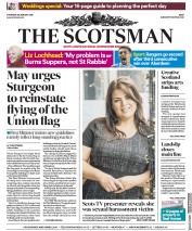The Scotsman () Newspaper Front Page for 25 January 2018