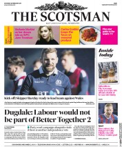 The Scotsman () Newspaper Front Page for 25 February 2017
