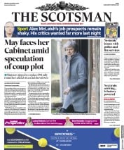 The Scotsman () Newspaper Front Page for 25 March 2019
