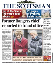 The Scotsman () Newspaper Front Page for 25 April 2013