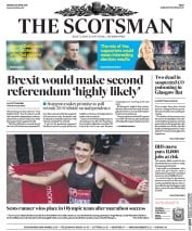 The Scotsman () Newspaper Front Page for 25 April 2016