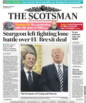 The Scotsman () Newspaper Front Page for 25 April 2018