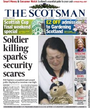 The Scotsman () Newspaper Front Page for 25 May 2013