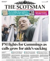 The Scotsman () Newspaper Front Page for 25 May 2020