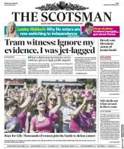 The Scotsman () Newspaper Front Page for 25 June 2018