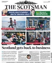The Scotsman () Newspaper Front Page for 25 June 2020
