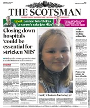 The Scotsman () Newspaper Front Page for 25 July 2017
