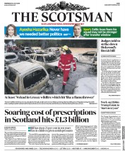 The Scotsman () Newspaper Front Page for 25 July 2018