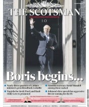 The Scotsman () Newspaper Front Page for 25 July 2019