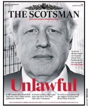 The Scotsman () Newspaper Front Page for 25 September 2019