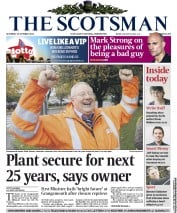 The Scotsman () Newspaper Front Page for 26 October 2013