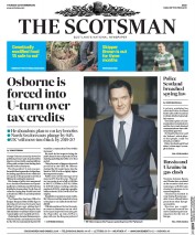 The Scotsman () Newspaper Front Page for 26 November 2015