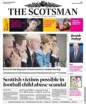 The Scotsman () Newspaper Front Page for 26 November 2016