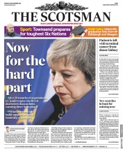 The Scotsman () Newspaper Front Page for 26 November 2018