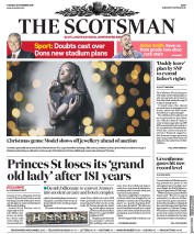 The Scotsman () Newspaper Front Page for 26 November 2019