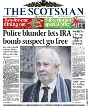 The Scotsman () Newspaper Front Page for 26 February 2014