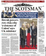 The Scotsman () Newspaper Front Page for 26 February 2018