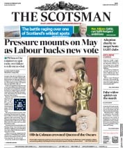 The Scotsman () Newspaper Front Page for 26 February 2019