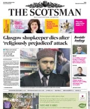 The Scotsman () Newspaper Front Page for 26 March 2016