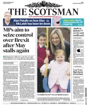 The Scotsman () Newspaper Front Page for 26 March 2019