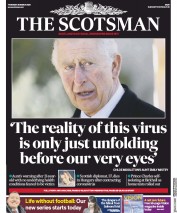 The Scotsman () Newspaper Front Page for 26 March 2020