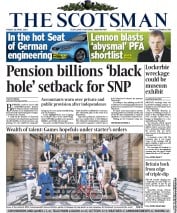 The Scotsman () Newspaper Front Page for 26 April 2013