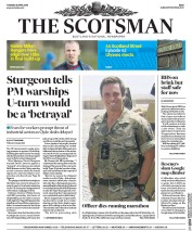The Scotsman () Newspaper Front Page for 26 April 2016