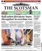 The Scotsman () Newspaper Front Page for 26 July 2018