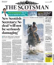 The Scotsman () Newspaper Front Page for 26 July 2019